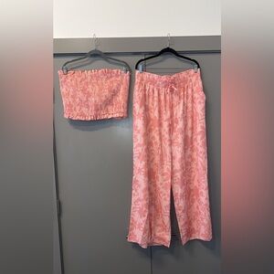 NWOT Pink Lily Tropical Set